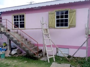 Rebuilding the Home of a Dominican family