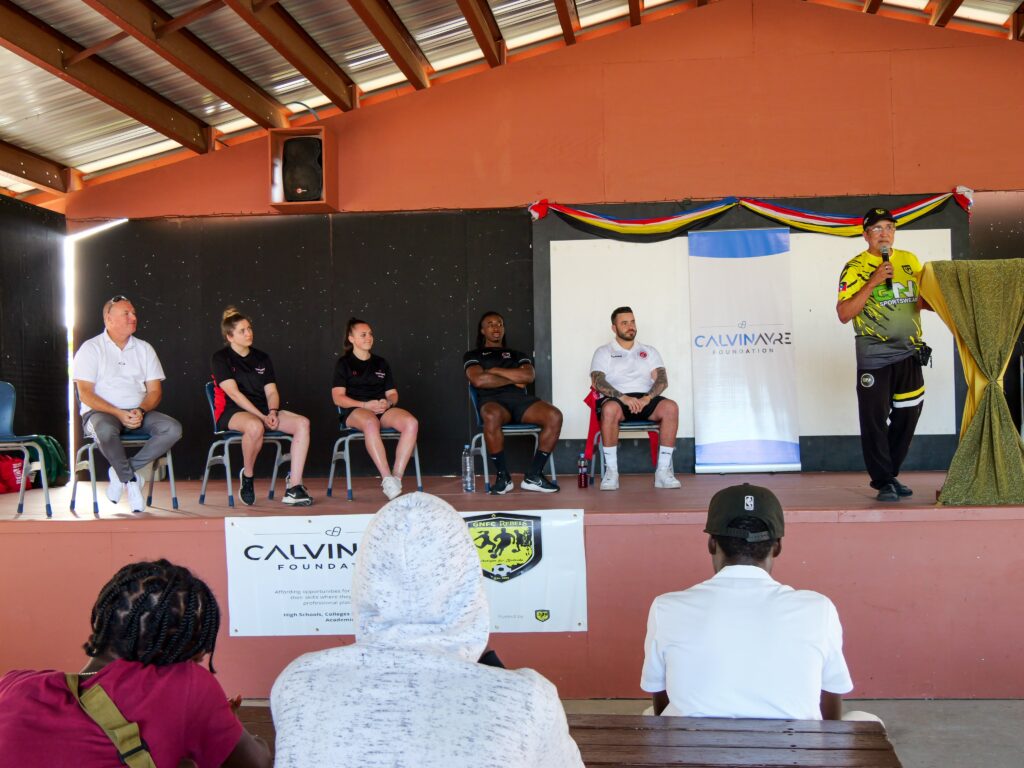 CAF ID Combine scouts and speakers