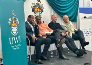 the launch of the UWI/CAF 75 Financial Care Project