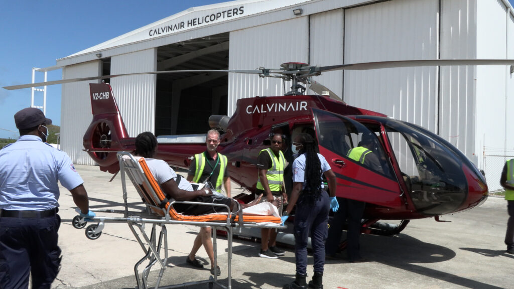 CalvinAir Helicopters with Ruan Roberts medical emergency